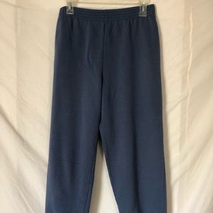 blue sweatpants
